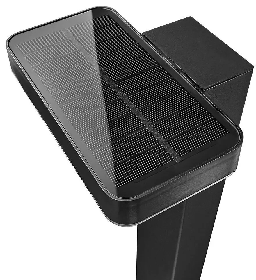 Lampa LED solara cu tarus, cu senzor de miscare, design modern, IP44 RICA SQUARE 2118178003 NL