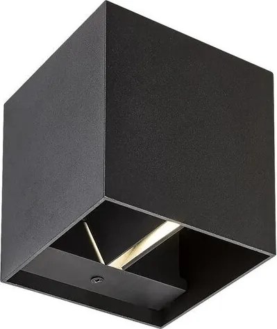 Aplica de perete iluminat exterior ambiental IP54 Solin negru