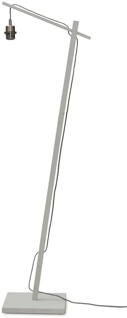 Lampa de podea eco din iuta Iguazu S 30cm, alb/ natur