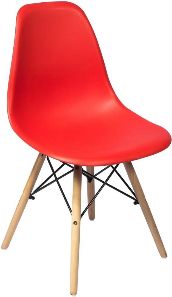 Scaun Bucatarie Fin 3438 ABS Rosu