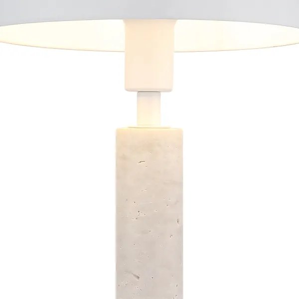 Globo 24868W - Lampă de masă JANIE 1xE14/40W/230V albă
