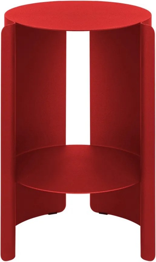 Măsuță auxiliară rotundă din oțel ø 32 cm Wa – noo.ma