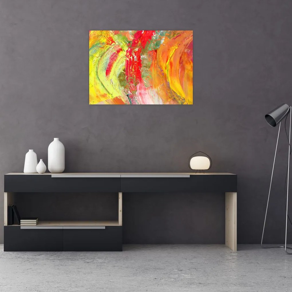 Tablou cu abstracție- pictura (70x50 cm)