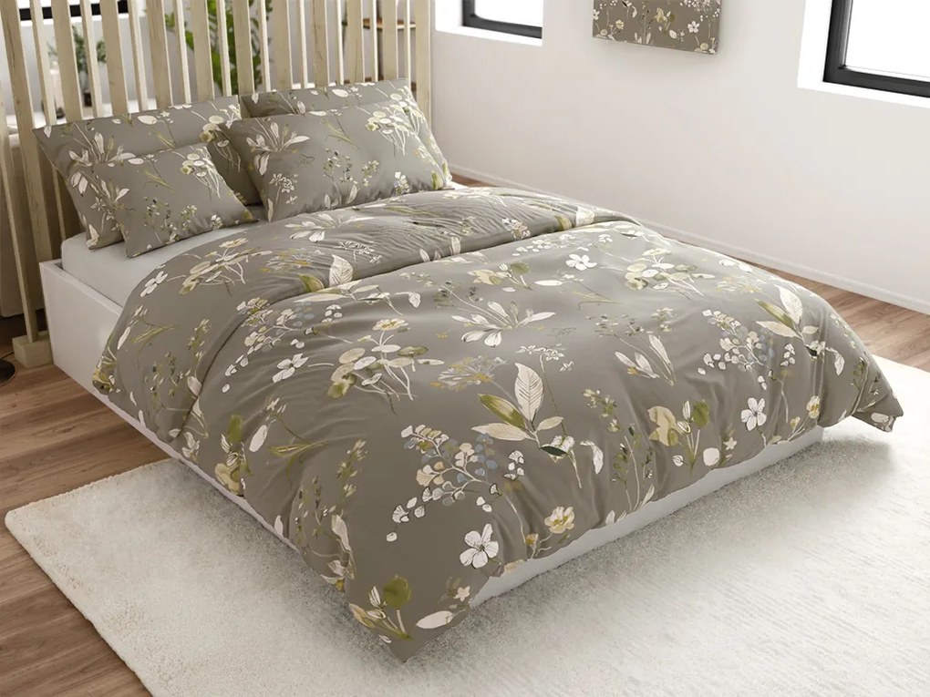 Lenjerie de pat din microfibra MOLIRI grej Dimensiune lenjerie de pat: 70 x 90 cm | 140 x 220 cm