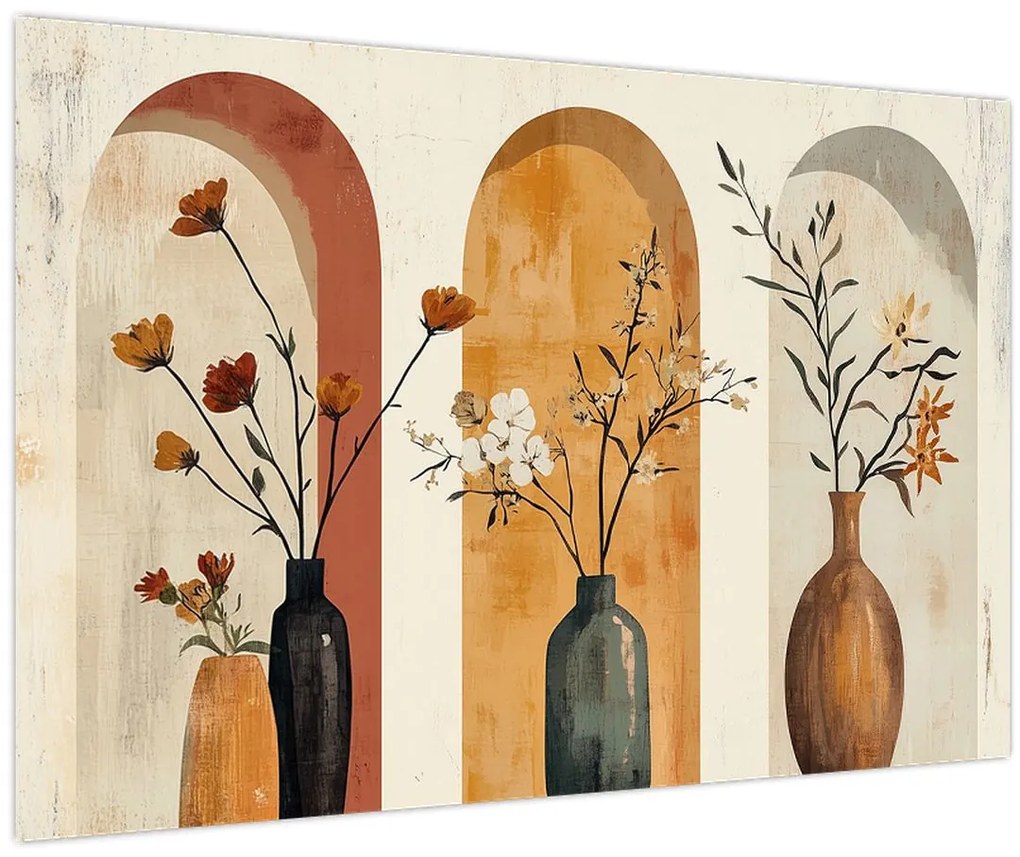 Tablou - Vaze în arcade (90x60 cm)