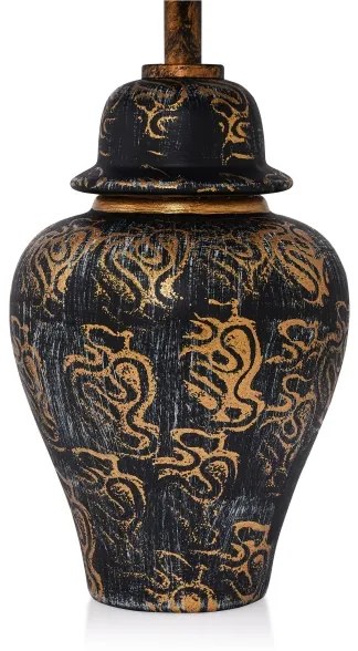 Lampă de masă 1xE27/40W/230V negru