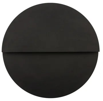 Aplică LED LUNA LED/7W/230V d. 26 cm negru