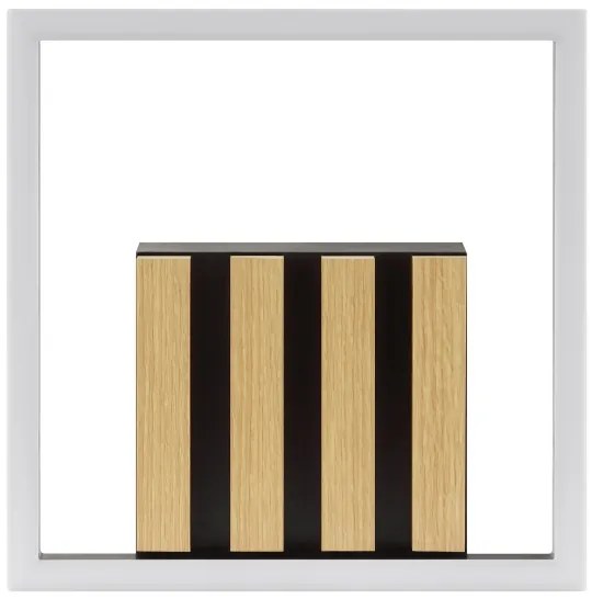 Brilliant - Plafonieră LED dimmabilă CALMA LED/15W/230V neagră