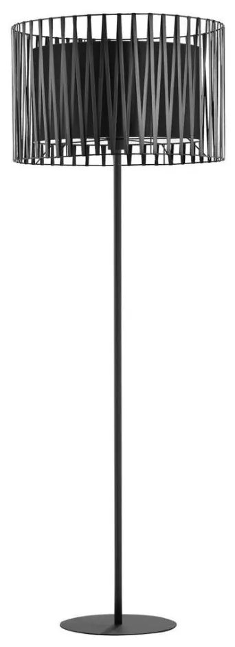 Lampă de podea HARMONY BLACK 1xE27/60W/230V