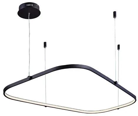 Lustra LED design modern minimalist Amara 80x51cm