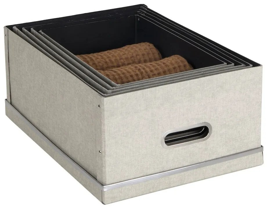 Cutii de depozitare 5 buc. cu capac Joachim – Bigso Box of Sweden
