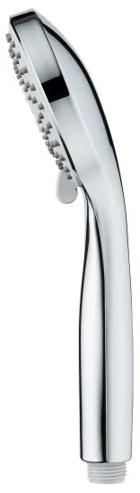 WENKO 24918100 - Cap de duș BASIC LINE 9,5 x 9,5 cm, crom lucios/argintiu