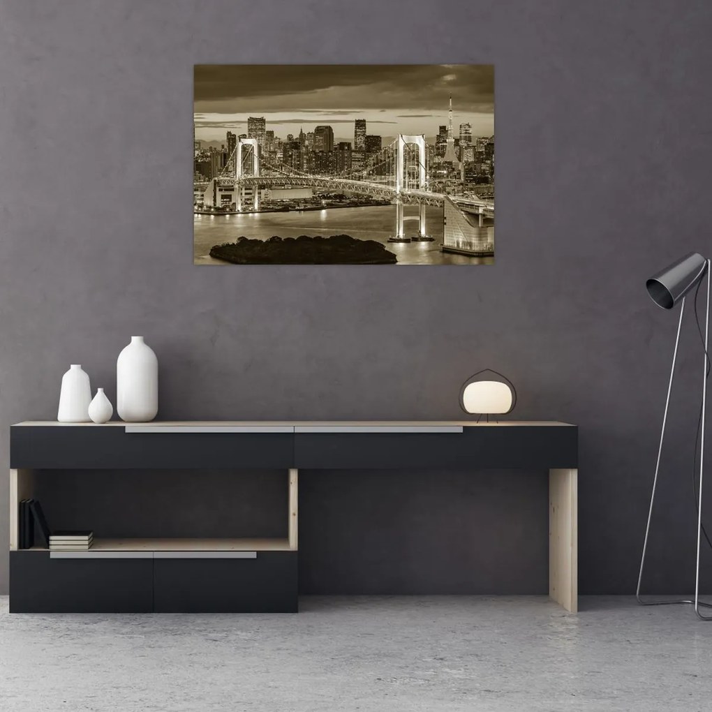 Tablou - Orașul de aur (90x60 cm)