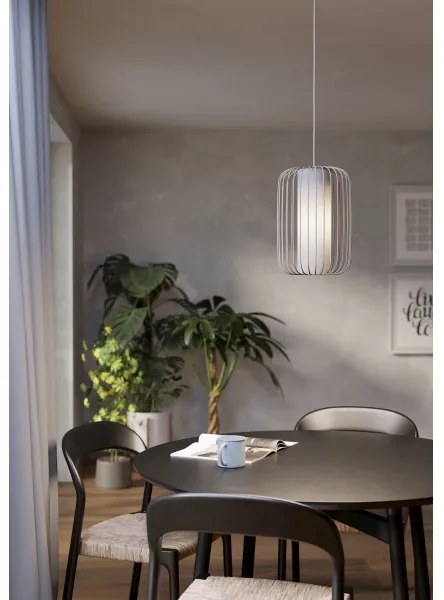 Lustră pe cablu Eglo 900866 TERRAROSA 1xE27/40W/230V d. 24 cm