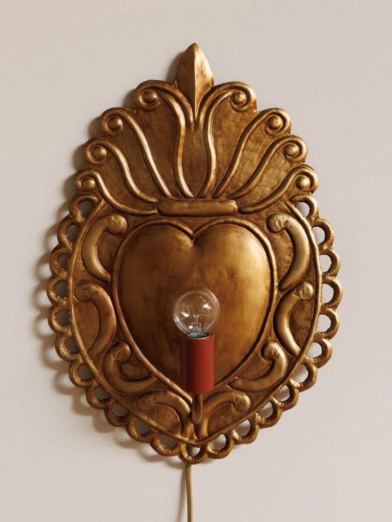 Aplica de perete, din metal, Ex-voto