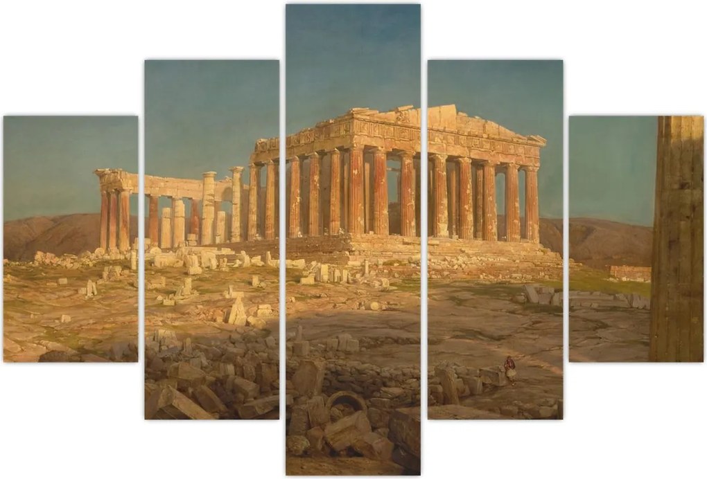 Tablou - Frederic Edwin Church, The Parthenon, reproducere (150x105 cm)