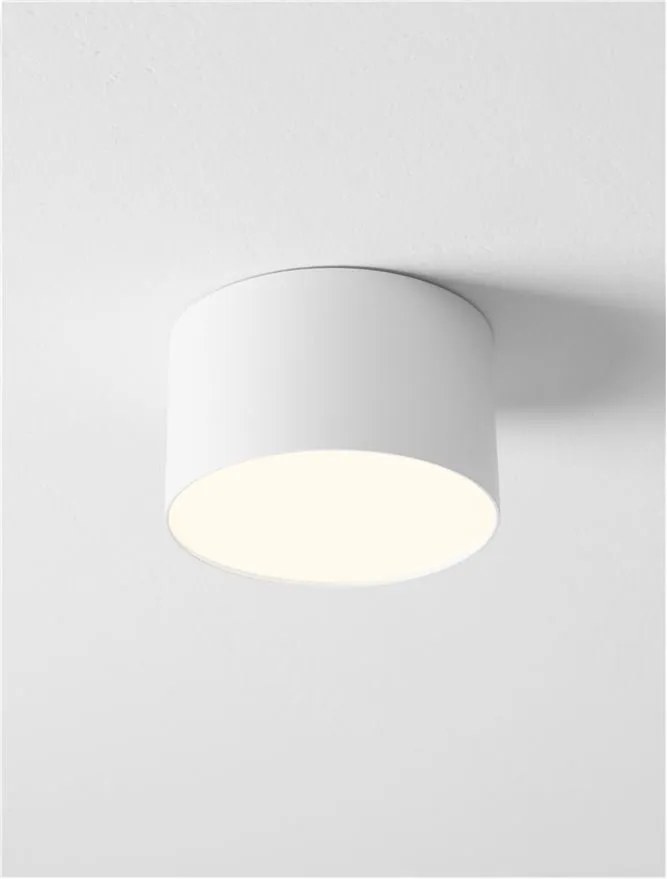 Spot aplicat, Plafoniera LED Luldo alb, 11cm