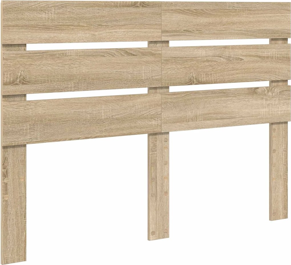 vidaXL Tăblie cap Stejar Sonoma 140 cm Lemn compozit