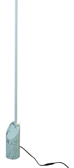 Lampadar, Lampa de podea LED design ambiental MARMOL alb