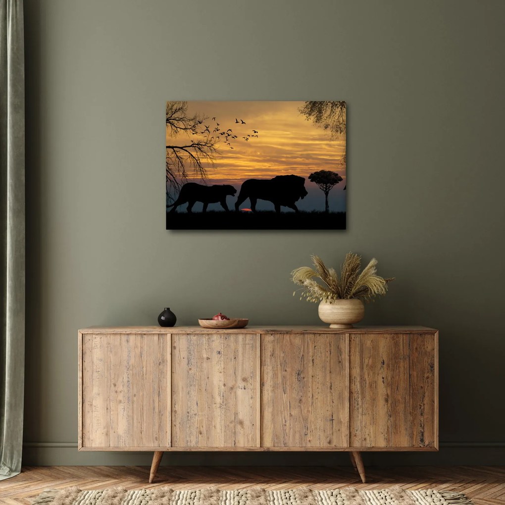 Tablou cu Safari (70x50 cm)