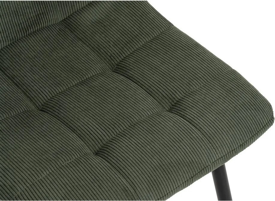 Scaune de dining verzi 2 buc. tapițate Moseby – Bonami Essentials