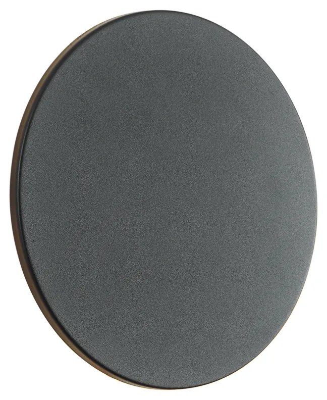 Lampă de perete pentru exterior neagră, cu LED inclus, IP54 - Soleil
