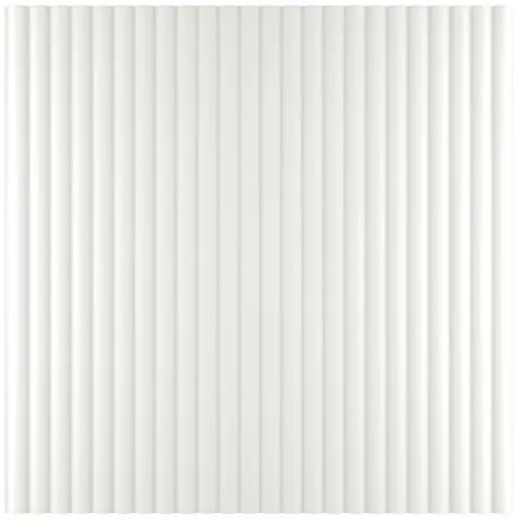 Panou riflaj decorativ 3D din polimer rigid, model Cloud - 12x1.2x250 cm