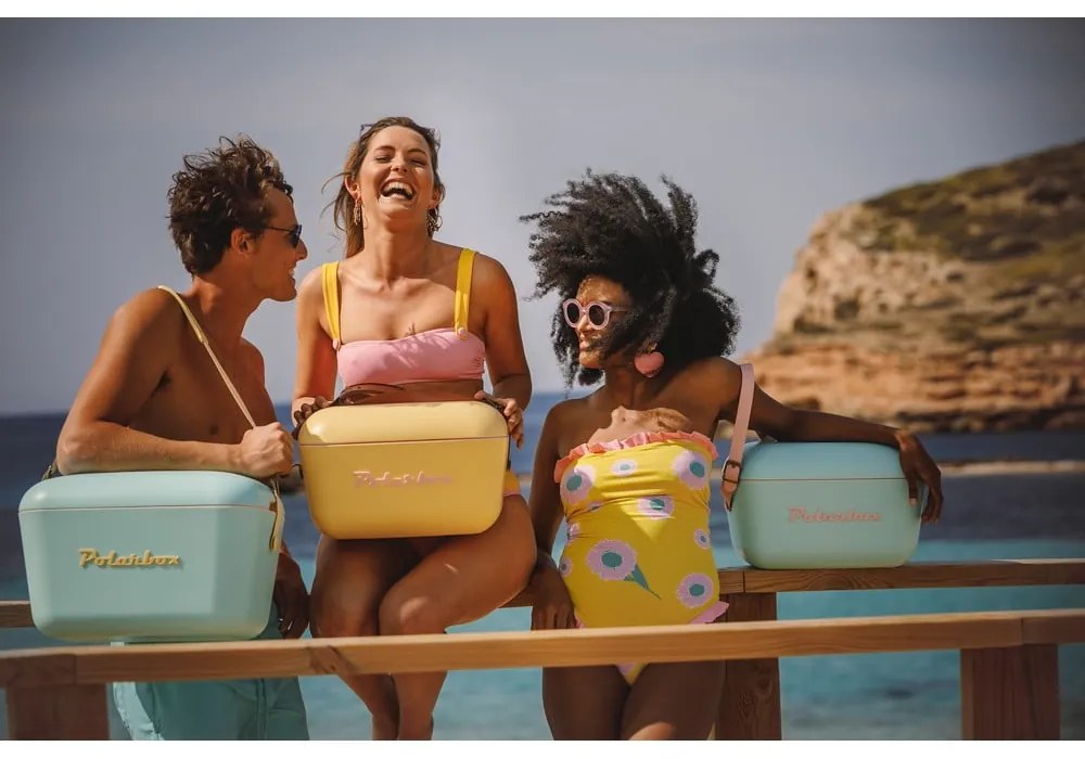 Cutie termoizolantă verde-deschis 12 l Pop – Polarbox
