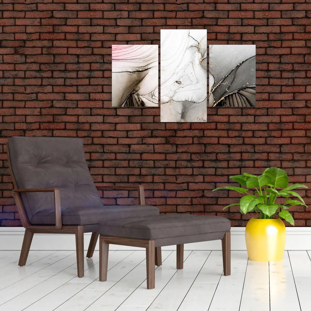 Tablou - Cerneală de marmură (90x60 cm)