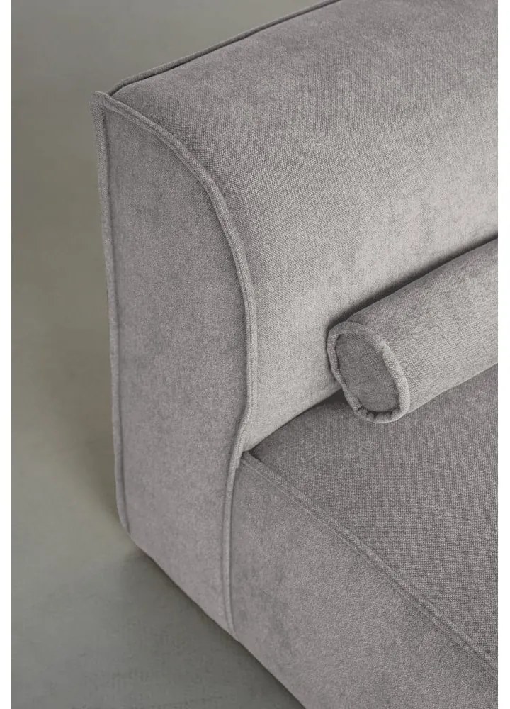 Modul pentru canapea gri deschis (cu colț pe partea dreaptă) Flex Felix – Miuform