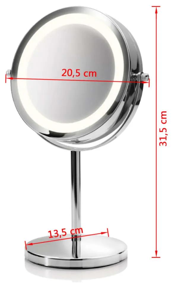Oglinda Medisana pentru cosmetica si machiaj cu lumina  2 in 1 CM 840