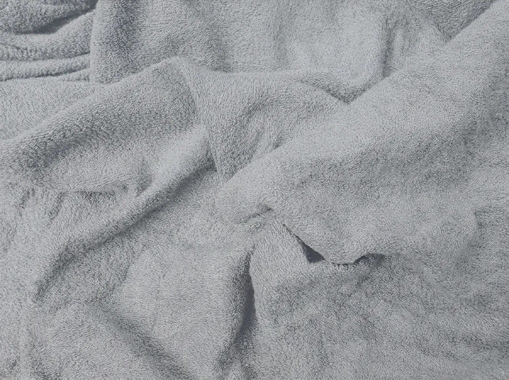Cearsaf Frote MOLTON gri 90 x 200 cm