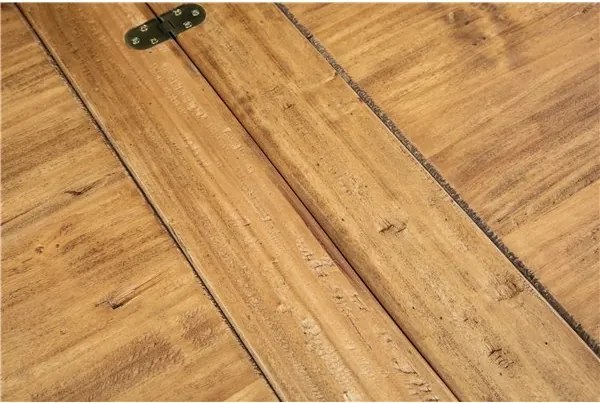 Masa pliabila, L120(240) 120 H80 cm, culoare natur, Lemn masiv