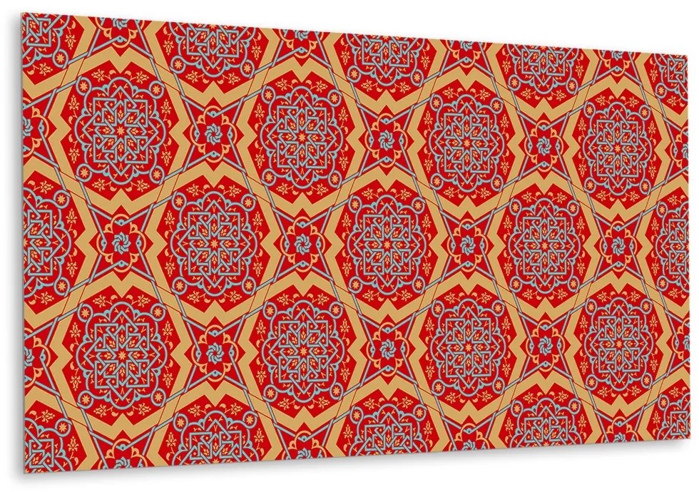 Panou decorativ pvc Model de panou floral arabian