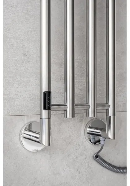 P.M.H. MO1SS-LK - Uscător electric pentru prosoape MONA, 93W/230V, 153,3 cm, IP44, inox