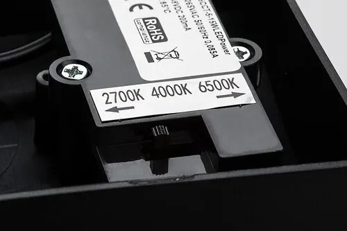 Aplica LED iluminat exterior IP54 Batida negru