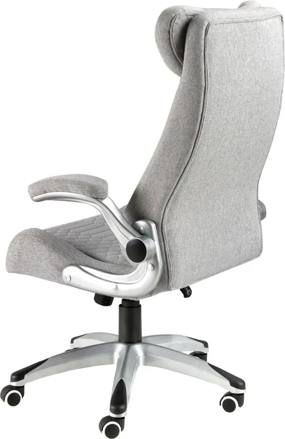 Scaun de birou modern Grey fabric