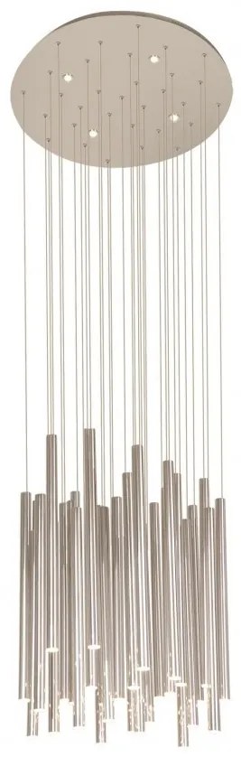 Lustra LED dimabila design Premium Class Quality ORGANIC CHROM