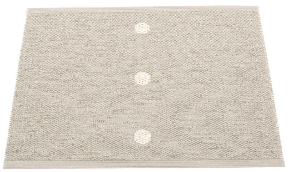 Covor pentru exterior și interior bej/crem 70x60 cm Peg Linen Vanilla – Pappelina