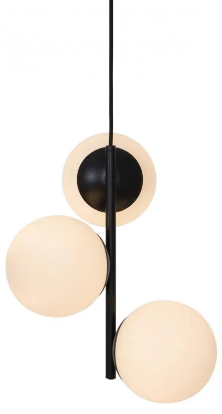 Pendul modern minimalist stil scandinav Lilly negru 48603003 NL