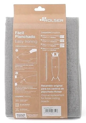 Husă pentru masă de călcat 140x55 cm Universal – Rolser