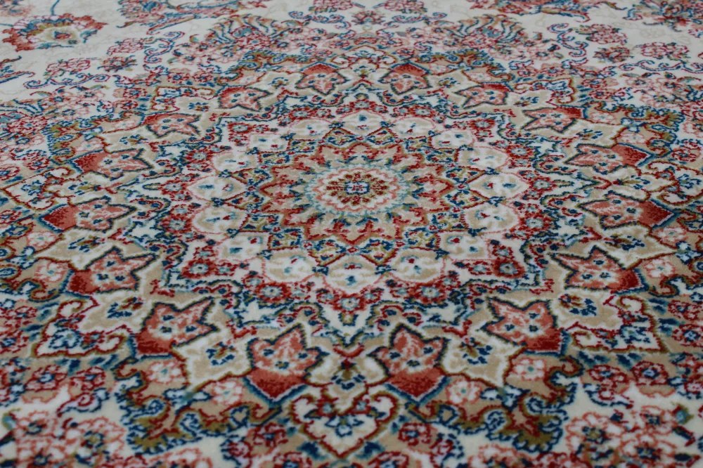 Covor rotund bej Medalion 150x150 (Premium) Covor persan