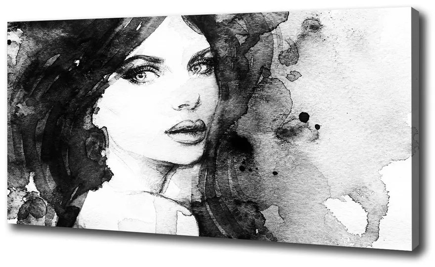 Imprimare tablou canvas Femeie portret