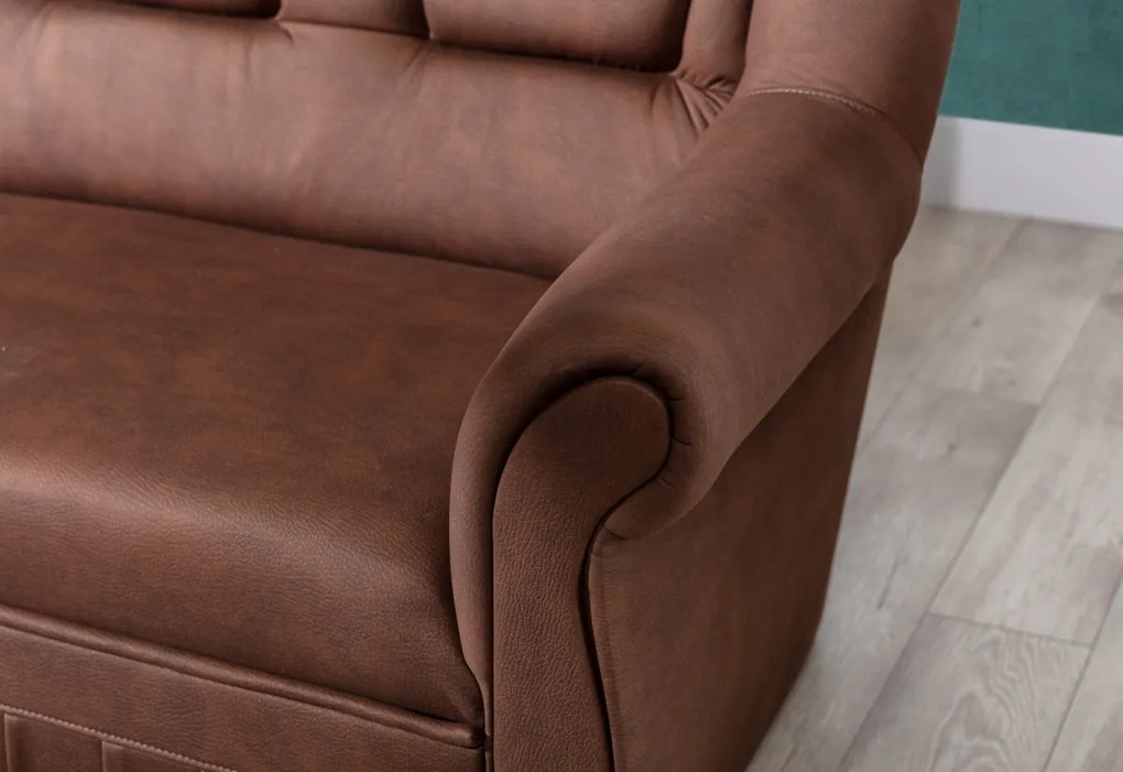 Supermobel Colțar extensibil LORD II, 250x105x190, Berlin02/Soft17, stânga