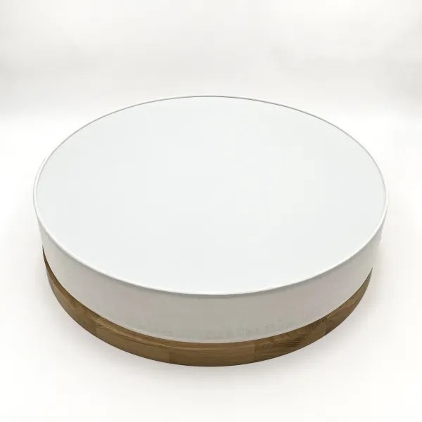 Brilagi - Lampă de tavan LED BELLADONNA LED/36W/230V Ø 50 cm alb/stejar