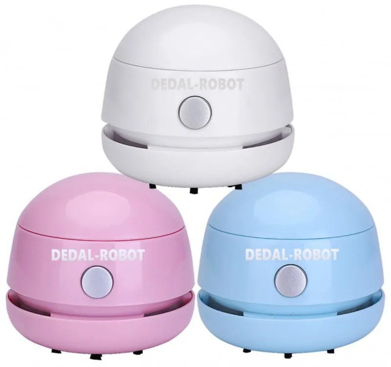 Mini aspirator cu încărcare USB Atractiv, Potrivit pentru praf și firimituri, 8x8 cm, Li-ion 600 mAh, asortat