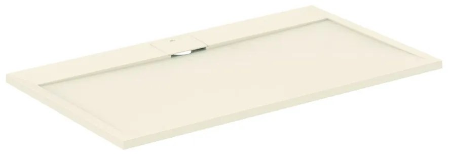 Cadita de dus dreptunghiulara Ideal Standard i.life Ultra Flat S nisipiu 140x80 cm