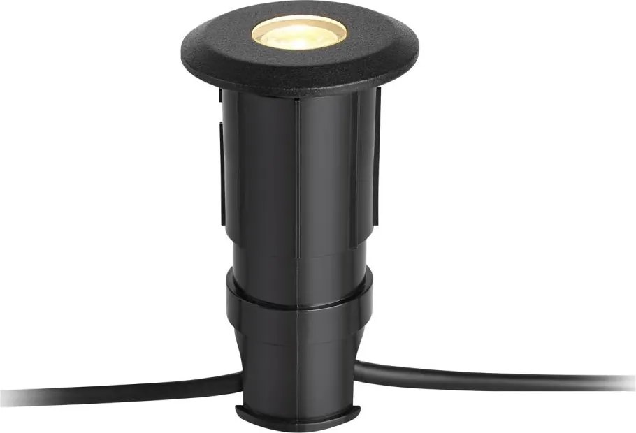 Markslöjd 107284 - Lampă LED încastrată pentru exterior GARDEN24 LED/0,8W/24V IP44 neagră