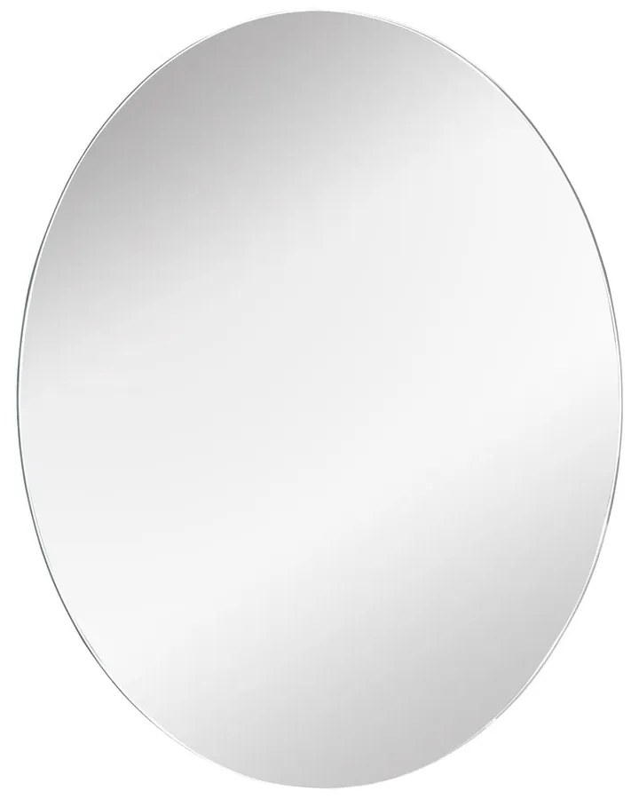 Oglindă de perete cu led ø 100 cm Luna – Mirrors and More