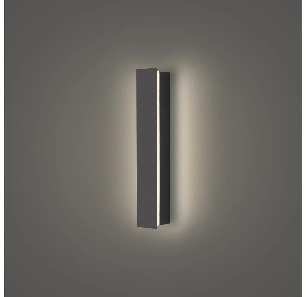 Brilagi - Aplică de perete pentru exterior LINEAR LED/8W/230V 4000K IP65 antracit